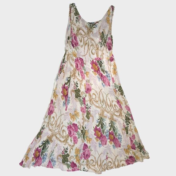 Gypsy Soul Maxi Dress Women's S Floral Boho Hippie Flowy Sleeveless Sundress - Picture 2 of 8